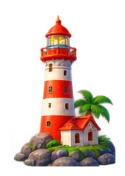 Tropical route landmark